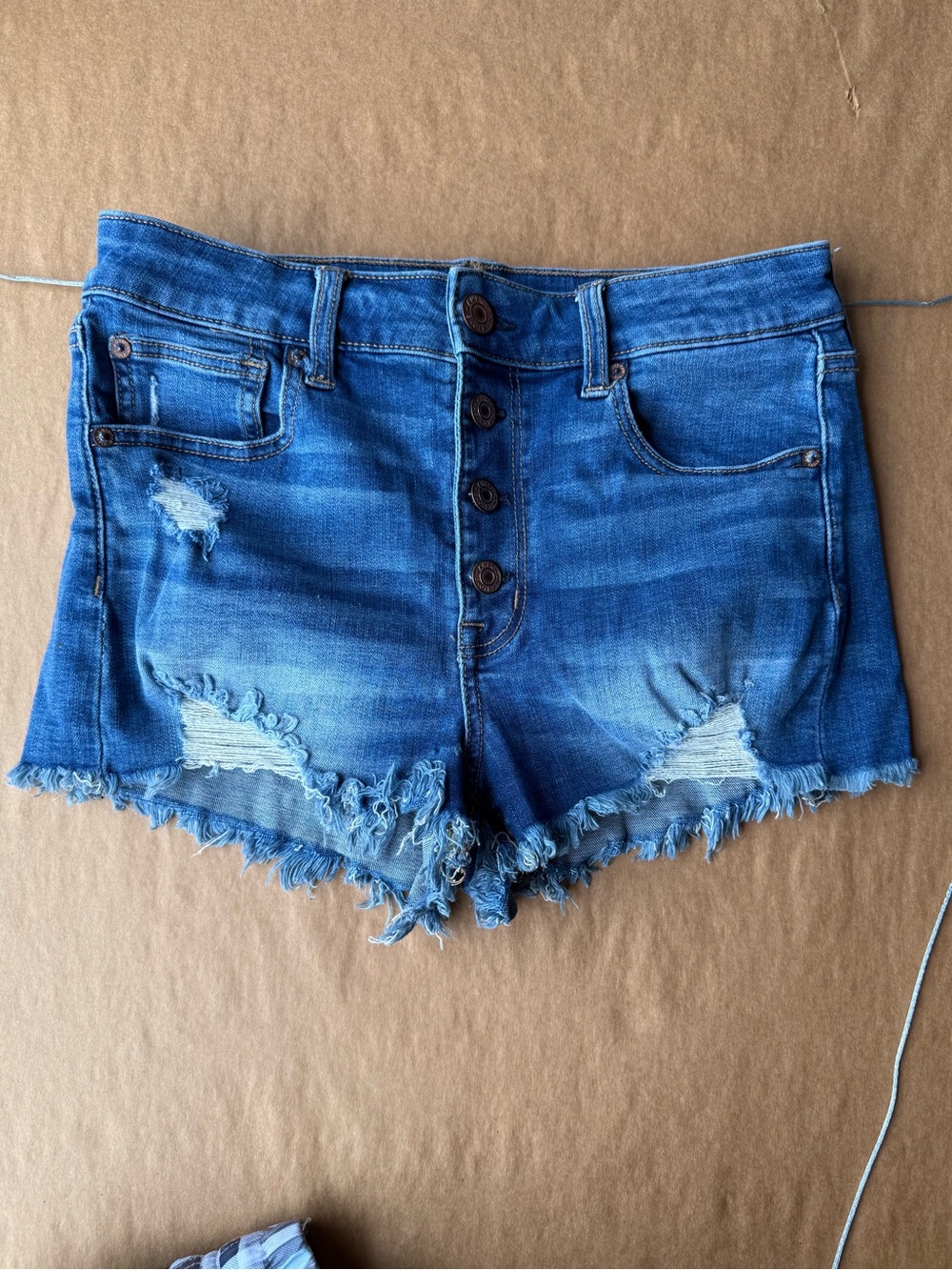 American Eagle Hi-Rise Shortie size 8 Super Stretch
